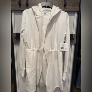 Beyond Yoga Cream Hooded Jacket